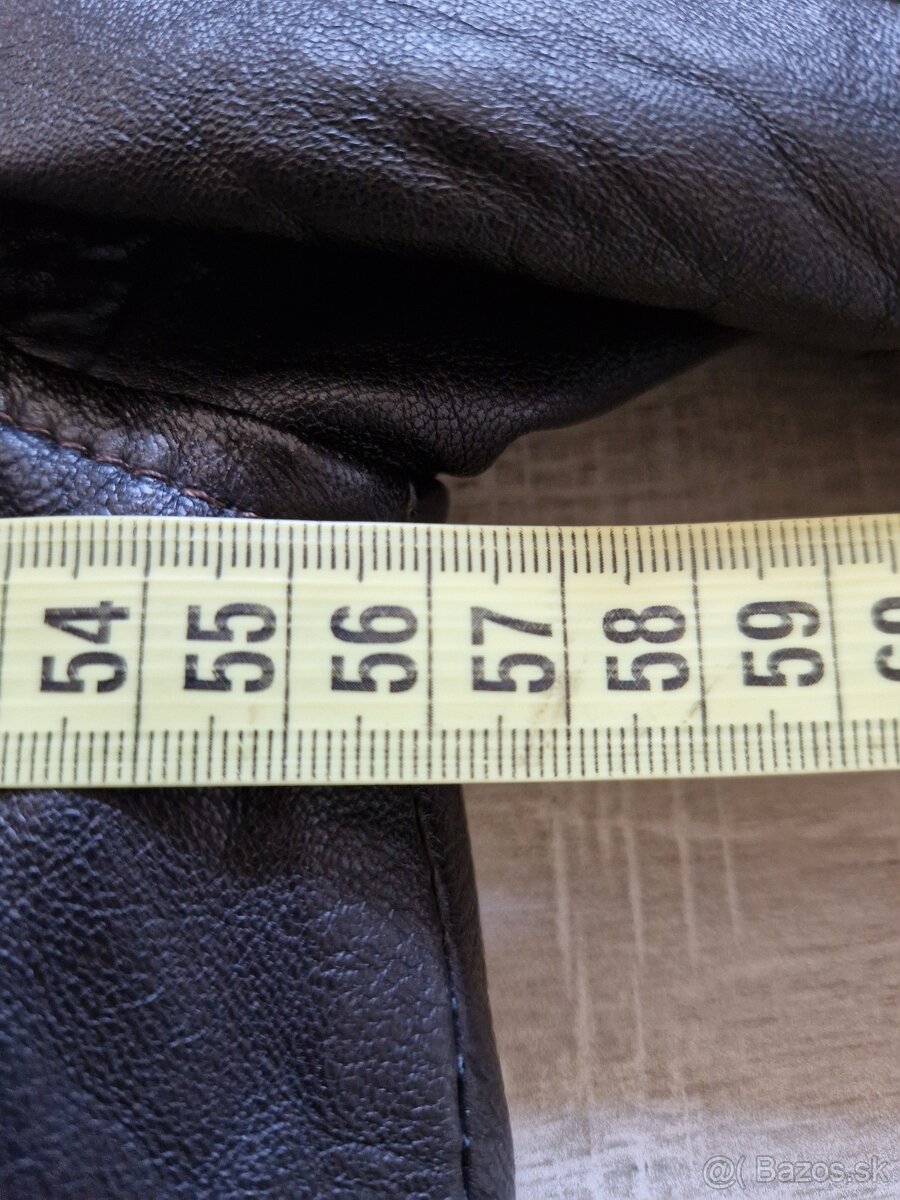 Pánská kožená bunda Max velikost M pravá kůže - 11