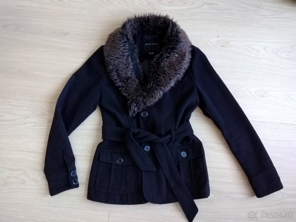 Elegantný teplý kabátik - 11