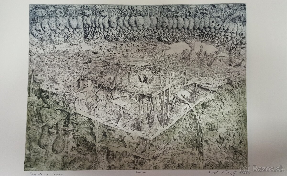 Predám zbierku grafík - Peter Kľúčik - 11