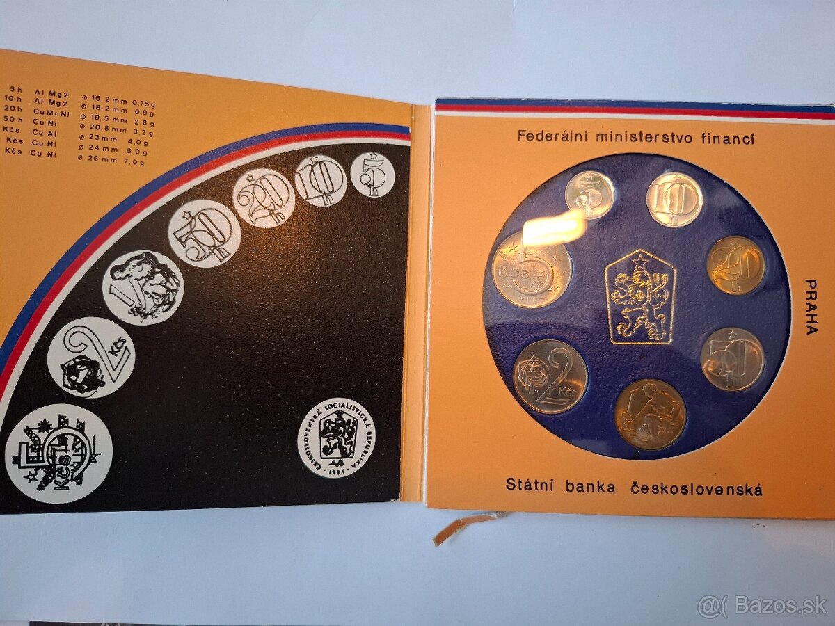 Ponukam na predaj sady minci 1984-1990 - 11