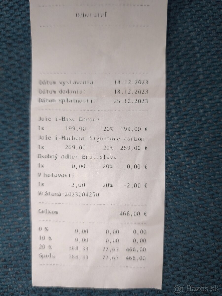 Autosedačka Joie i-Harbour Signature Carbon - 11