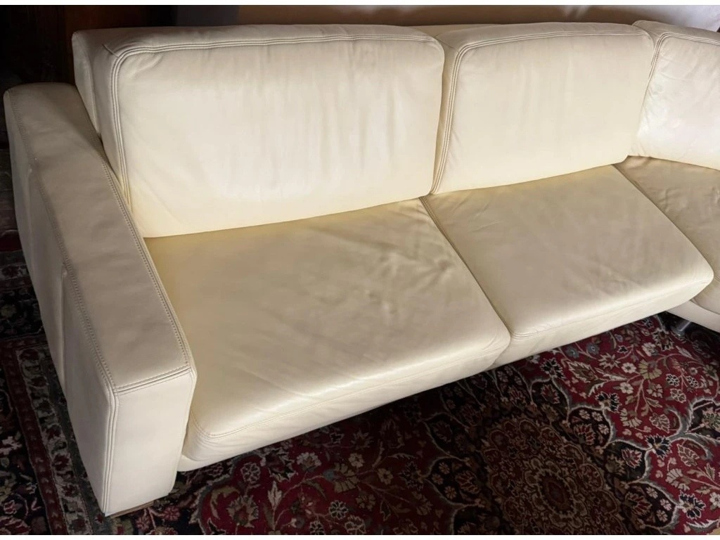 Luxusní moderní rohová kožená sedací souprava,3221 - 11