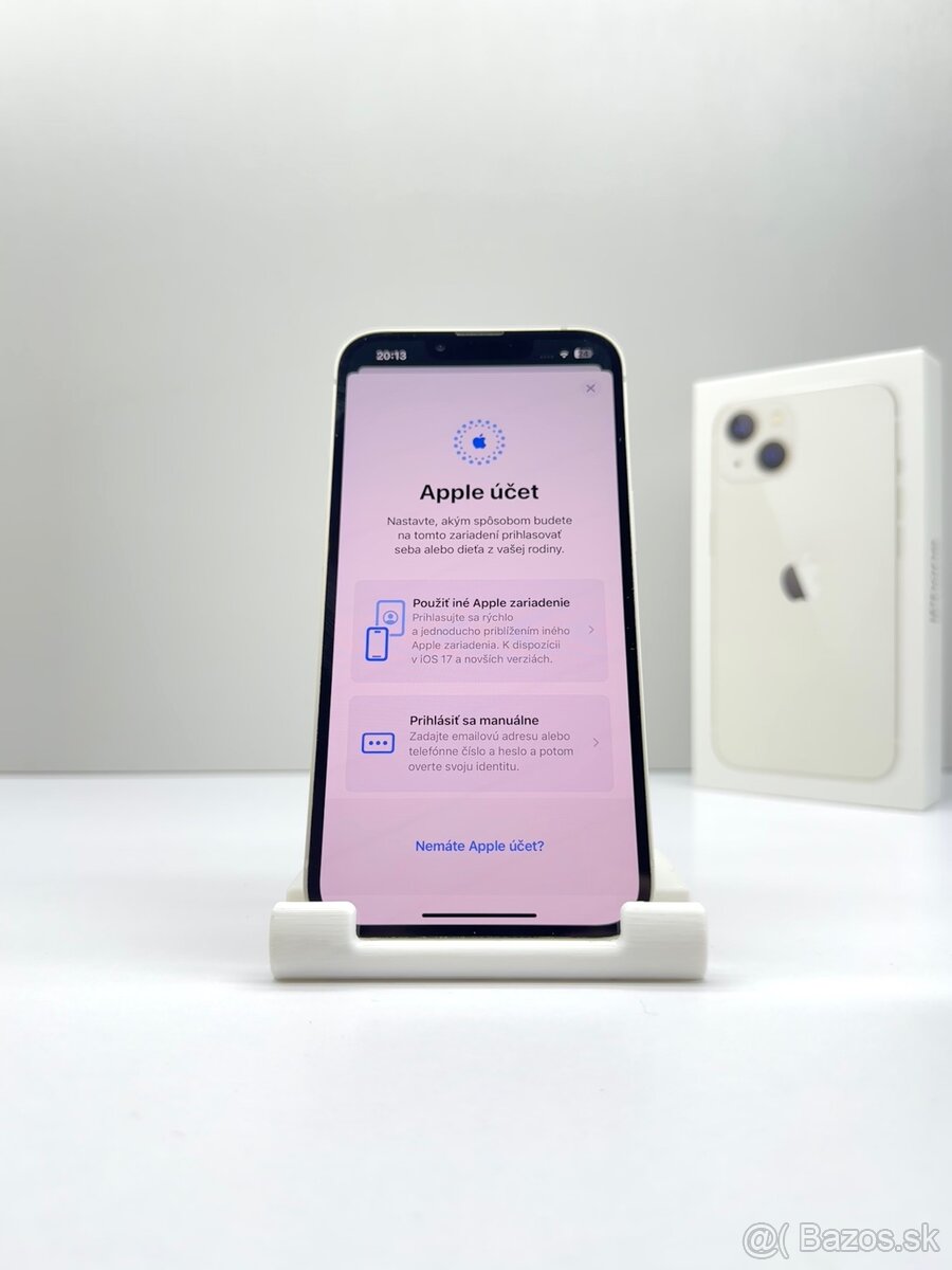 iPhone 13 128GB WHITE TOP STAV ORIGINÁL+PRÍSLUŠENSTVO - 11