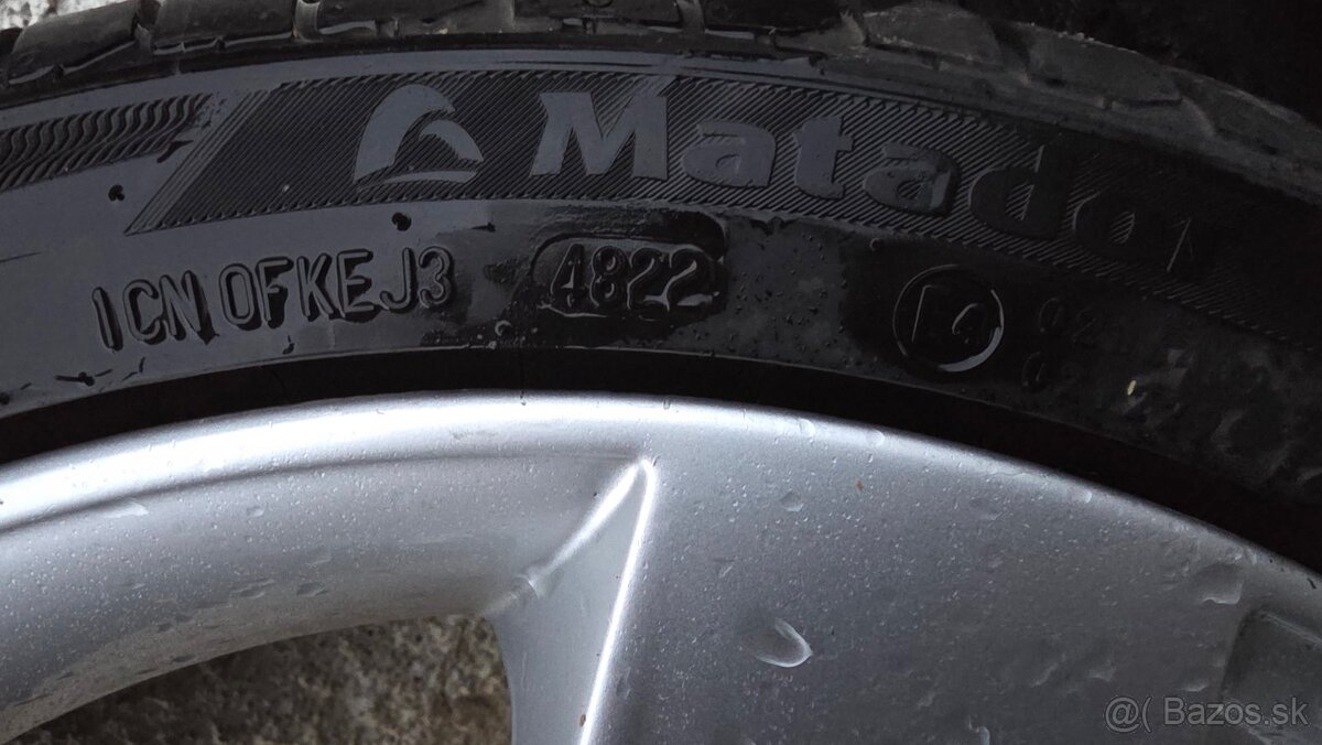 Letná sada kolies 5x100 R17 VW BOAVISTA - 11