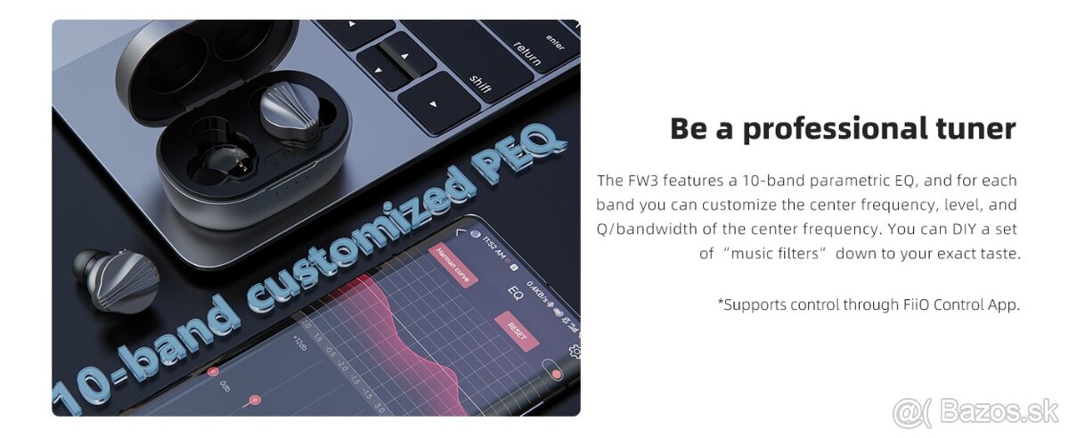 FiiO FW3 Interstellar Gray - 11