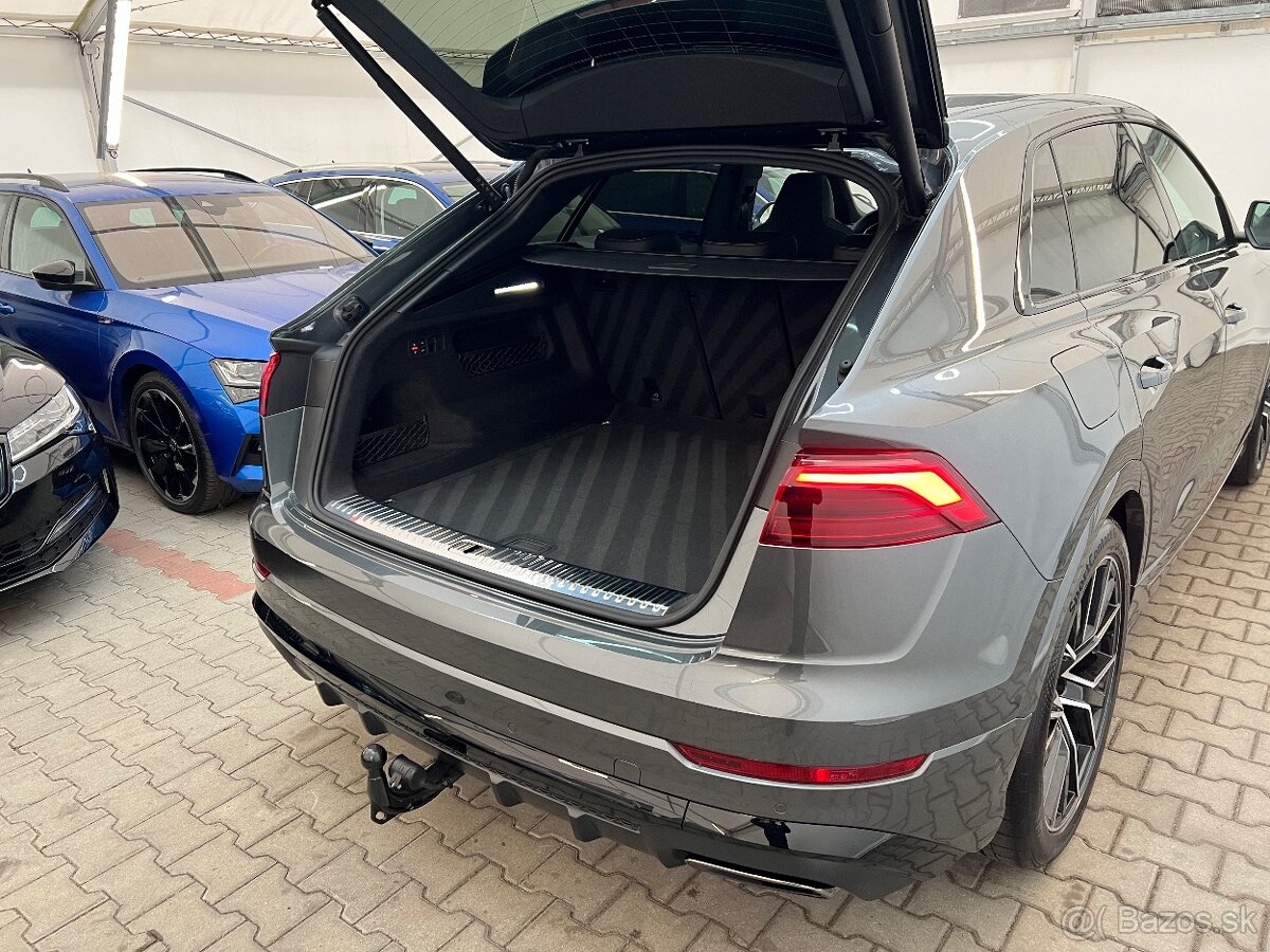 Audi Q8 50TDi,210kW,Quattro,SlineLaserTažnéVzduchWebastoNOVÁ - 11