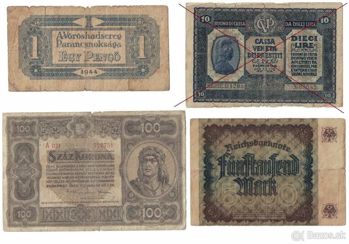 Zbierka bankoviek - po 3 eura (doplnené) - 11