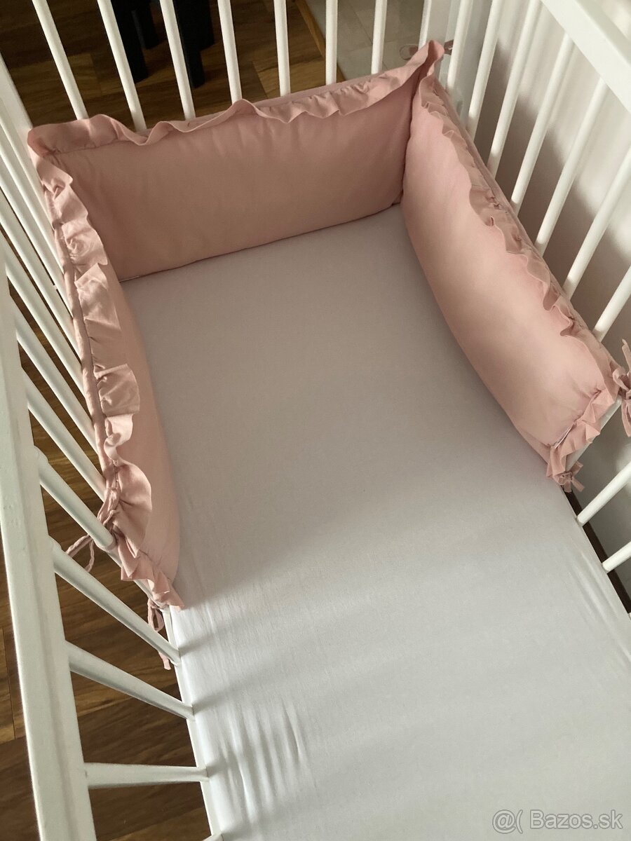 Detská drevená postieľka Drewex - 11