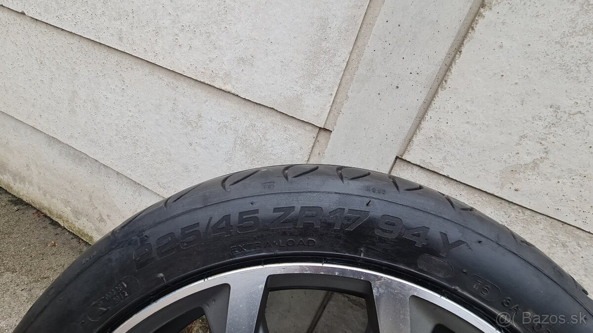 Letná sada 225/45 R17 dot1423 5x112 R17 ET35 7.5J - 11
