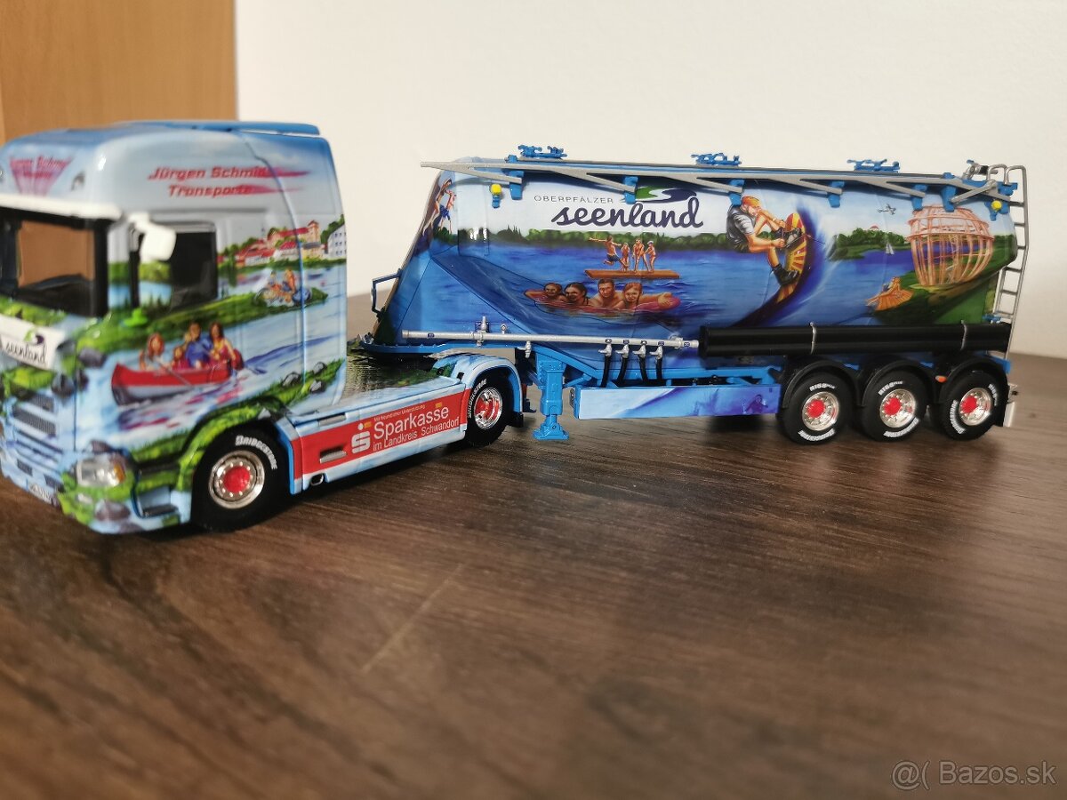 Modely nákladných áut 1:50 (mercedes, scania, tatra, volvo - 11