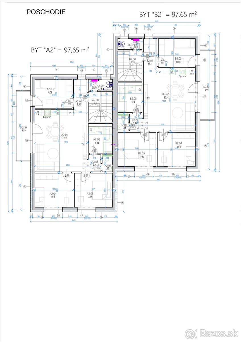 Predaj 4-izbový bytov, novostavba v štandarde - 11