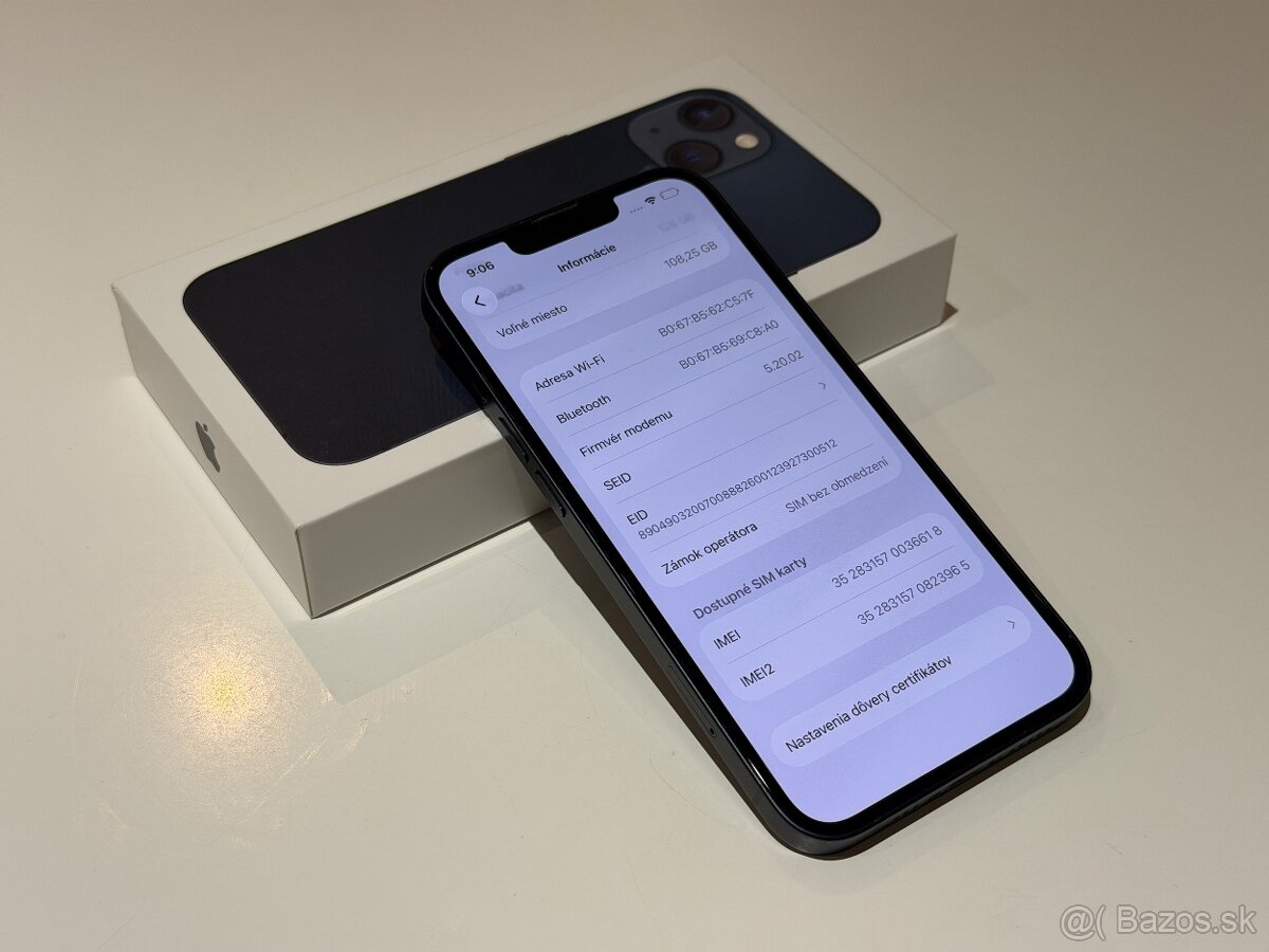 iPhone 13 128 GB Midnight | TOP STAV - 11