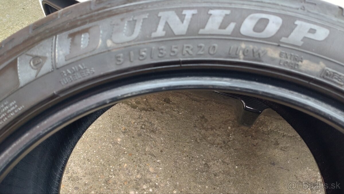Pneumatiky dunlop 275/40 R 20. a 315/35/R20 - 11