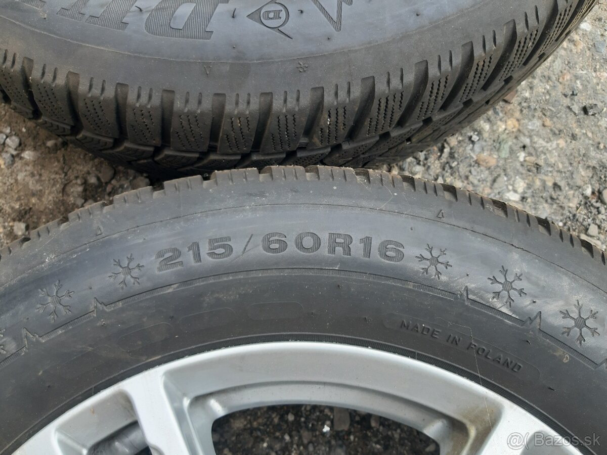 ZIMNÁ SADA 5x112r16 obuté 215/60r16 - 11