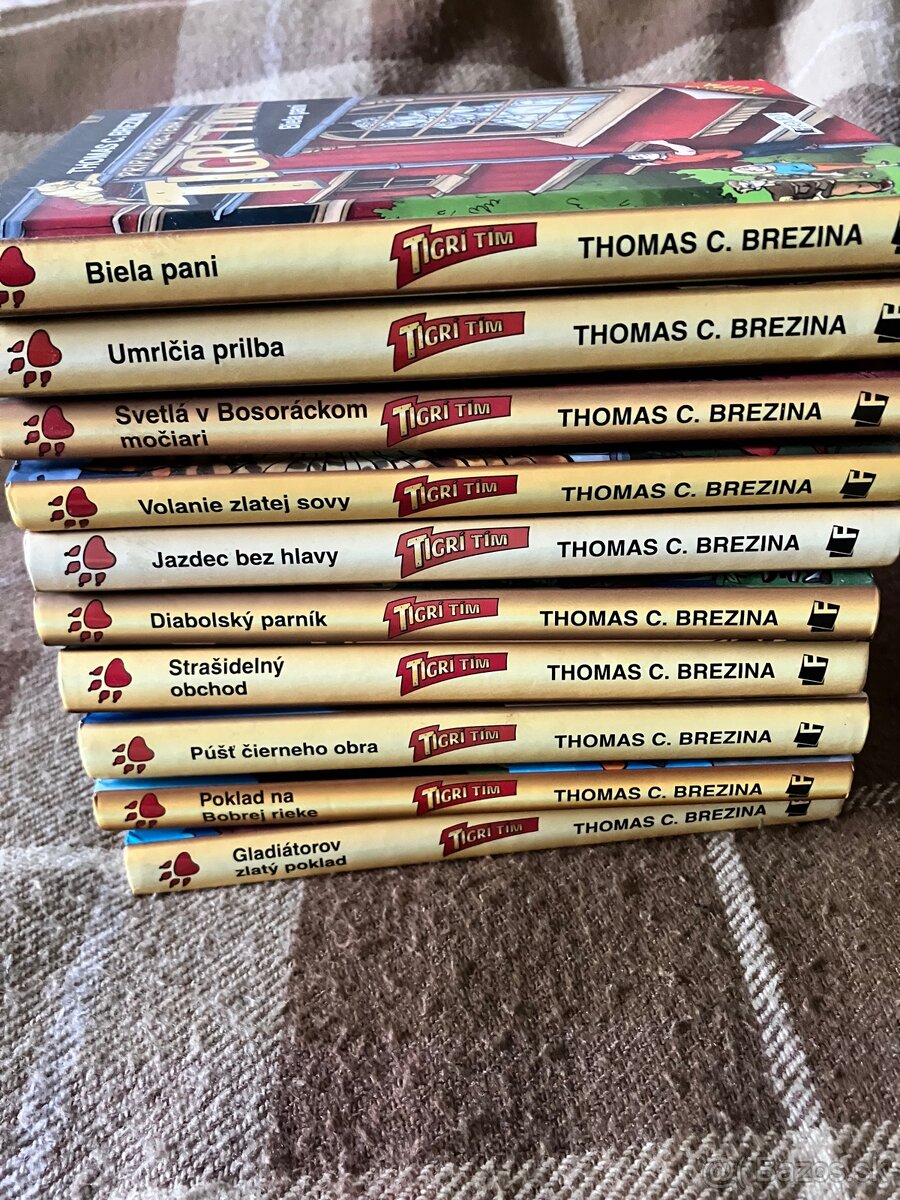 Sada 10 knih Tigrí tím - 11