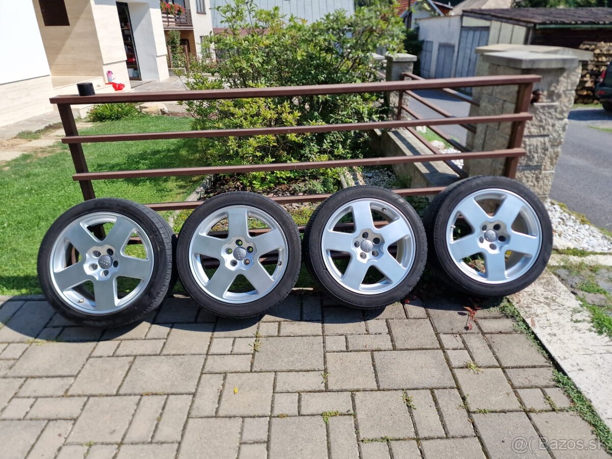 Audi R16 disky 7J ET31 + pneu 205/45 r16 - 11
