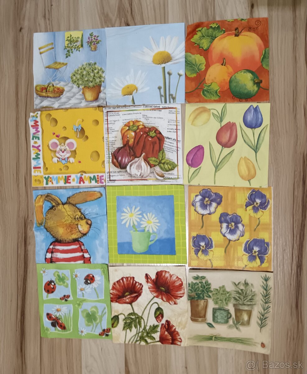 Sady servítok na tvorenie - 11