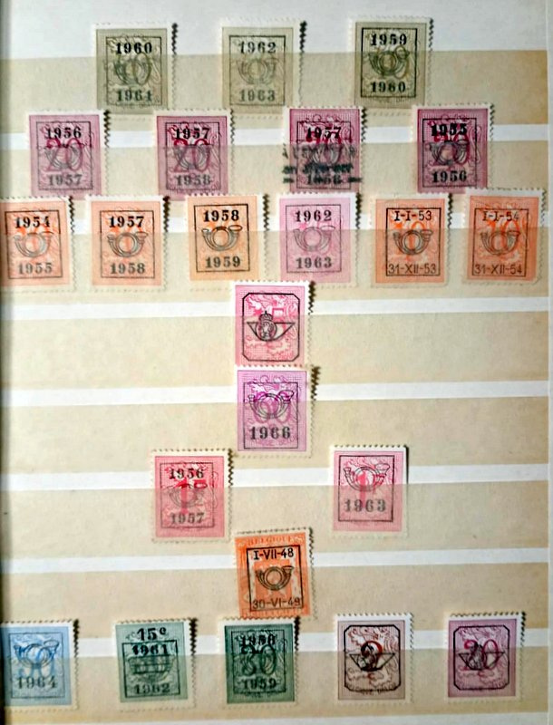 Predám poštové známky BELGICKA - 11