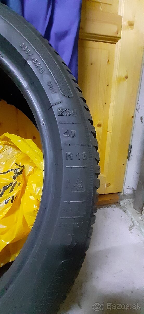 Kleber 235/45 R18 Kleber Krisalp zimnú . - 11