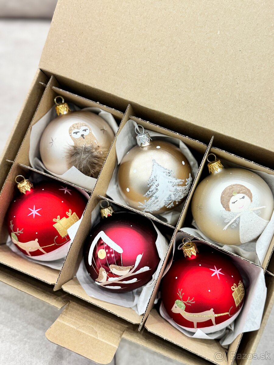 Vianocne ozdoby , vianocne gule , vianocne gulky, RÔZNE - 11