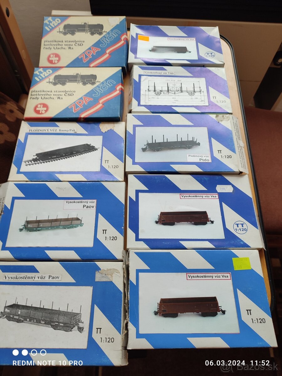 Železničné modely TT - 11