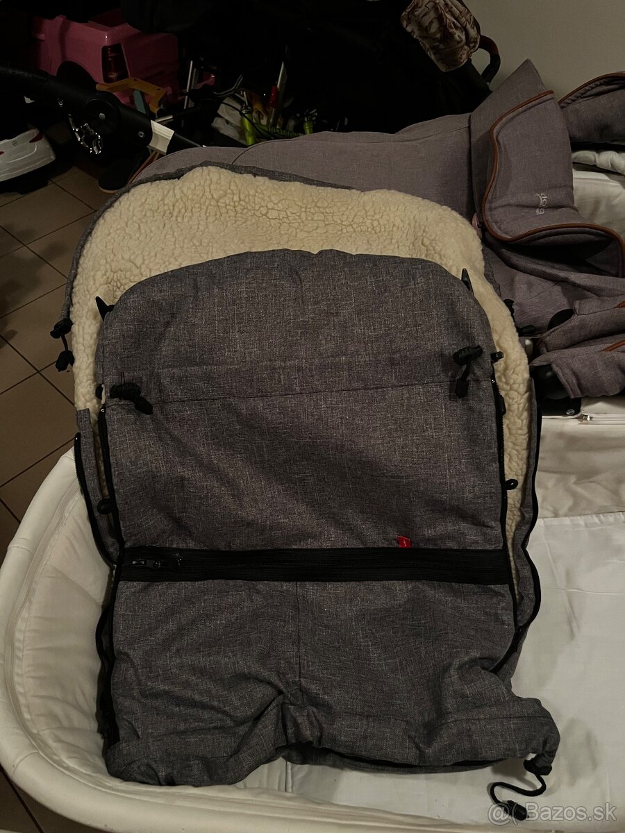 Kočík pre dvojičky Dalga - 11