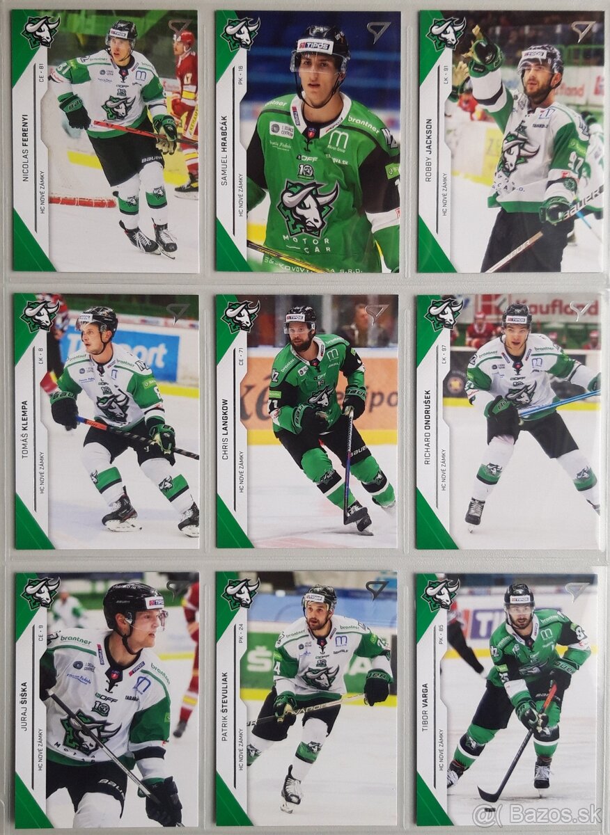 Hokejové kartičky TIPOS EXTRALIGA 2024/2025 - HC NOVÉ ZÁMKY - 11