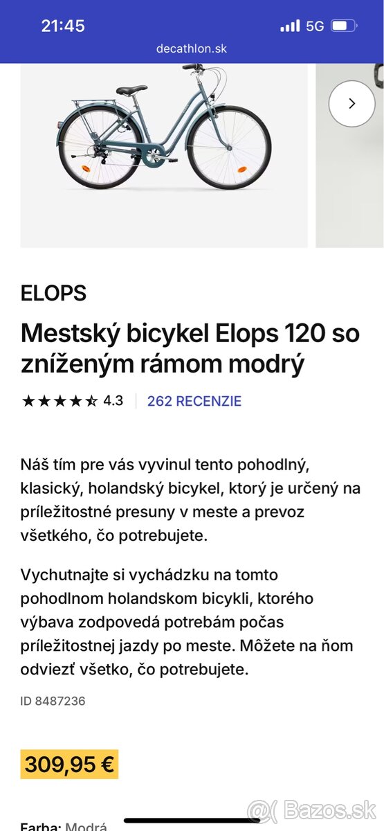 ELOPS 120 dámsky bicykel - 11