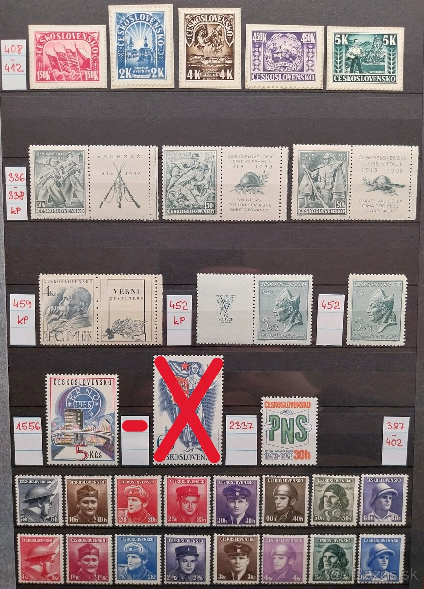 Známky ČSR – 2 - 11