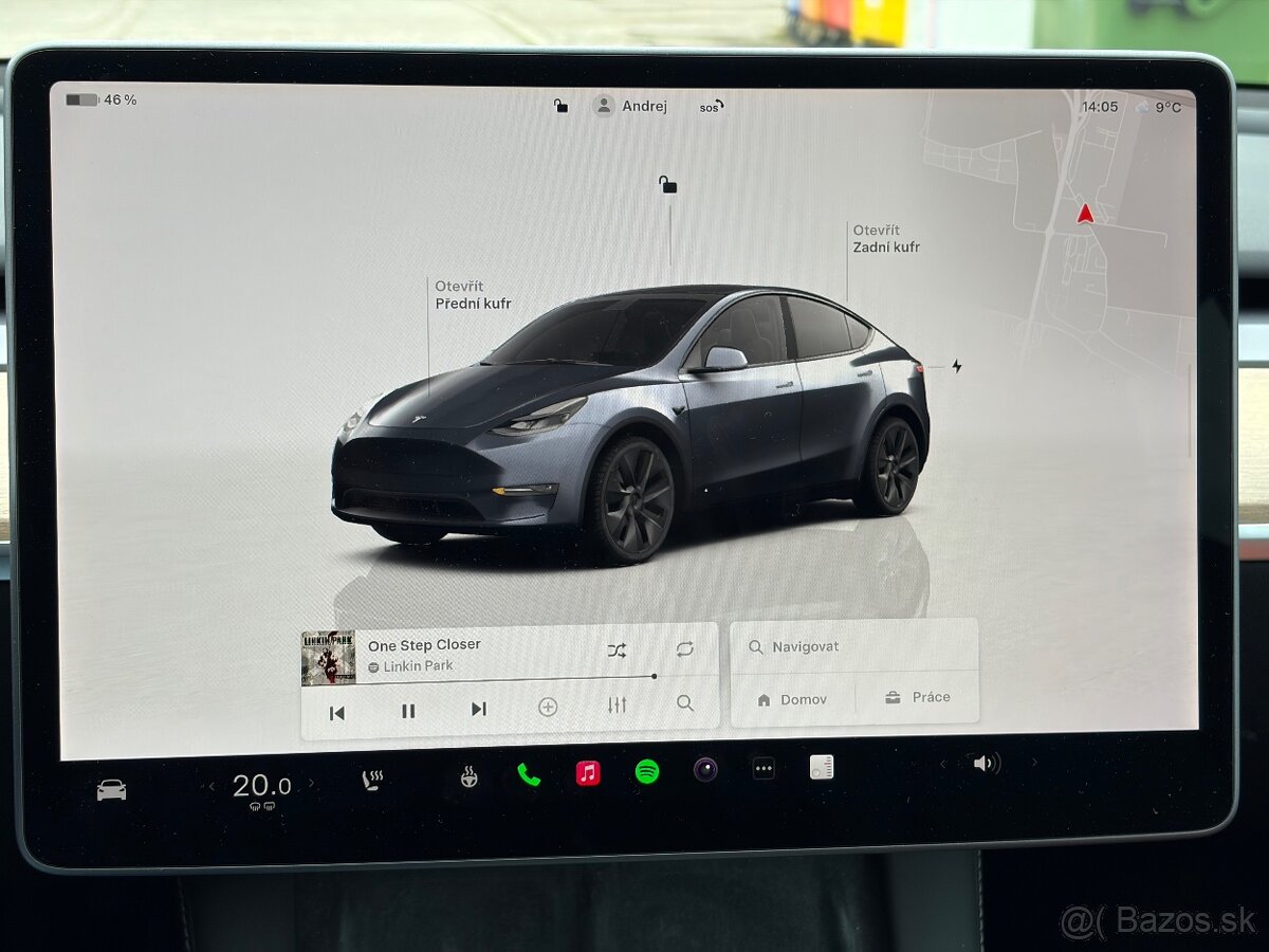 Tesla Model Y LR 2022 zimné+letné SOH 94% - 11