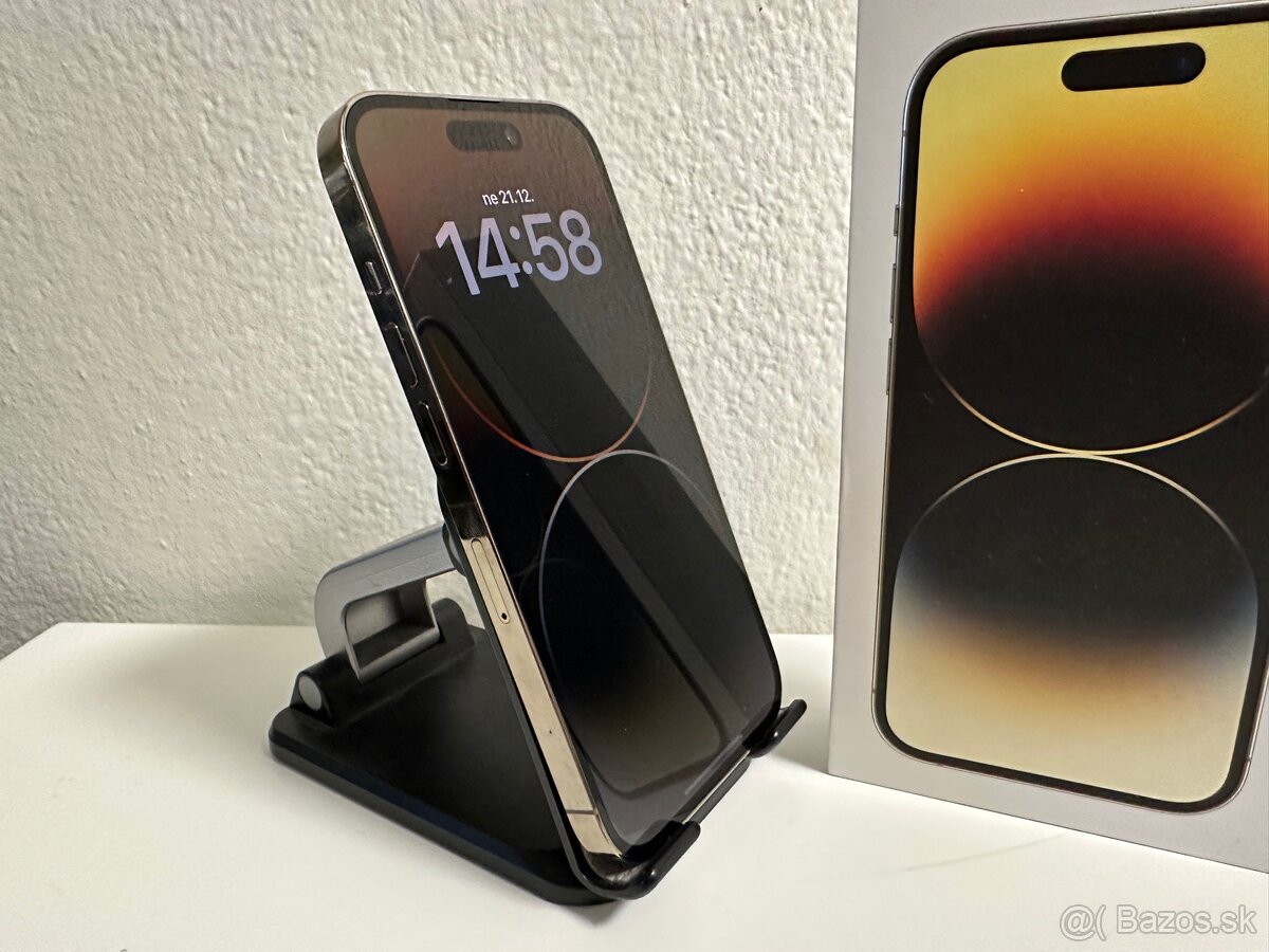 ✅ iPhone 14 Pro GOLD 100% Zdravie Batérie - 11