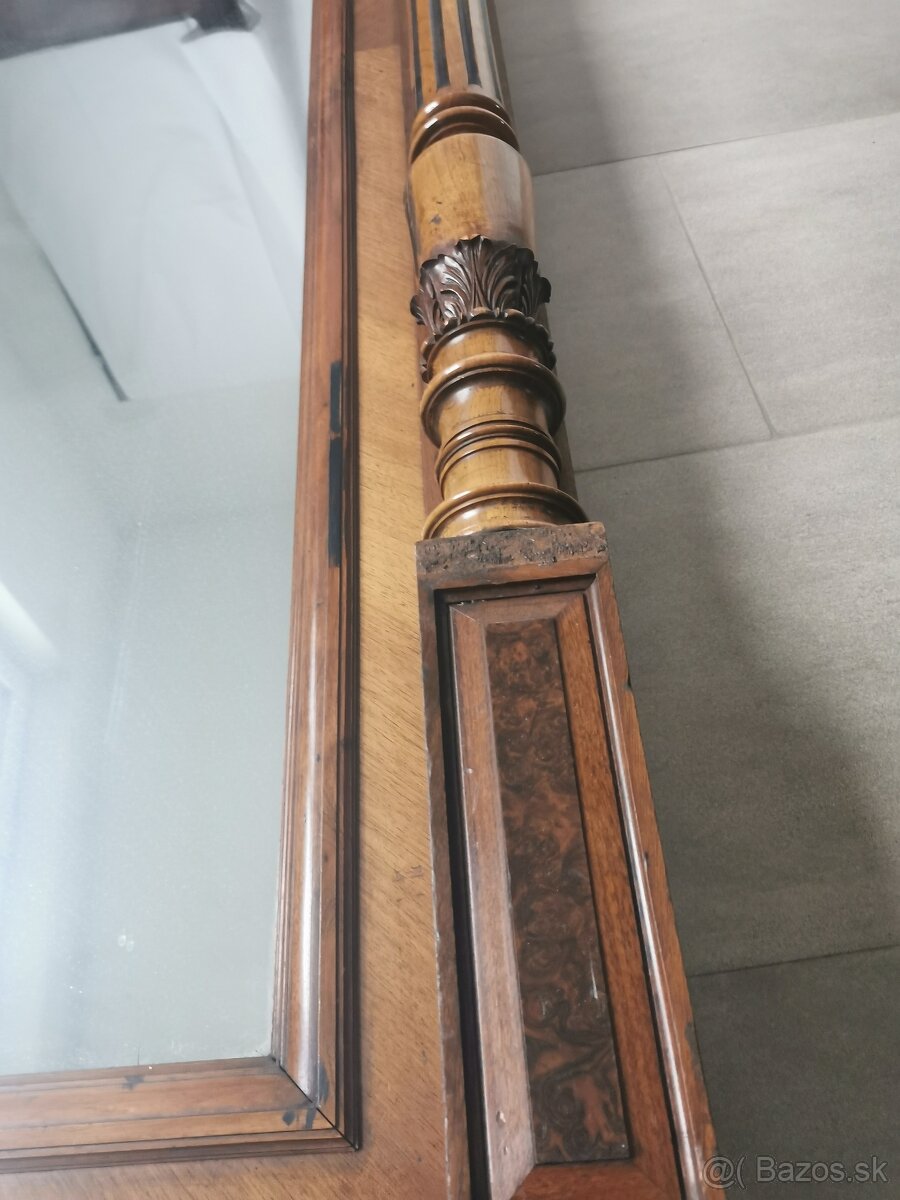 Predam starozitne zrkadlo biedermeier - 11