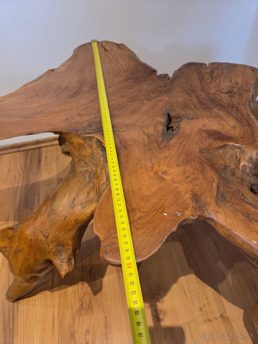 Masívny koreňový stolík - 11