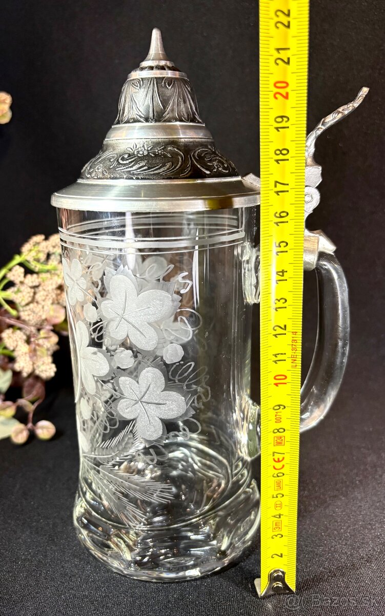 Nemecky bruseny a leptany krigel s cenovým vieckom - 11