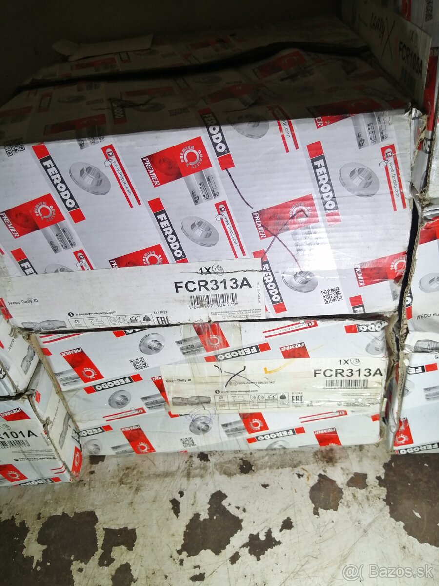 Iveco Daily, DAF, Nissan brzdové kotouče Ferodo - 11