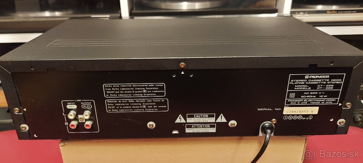 Predám deck Wega, Pioneer a Akai - 11