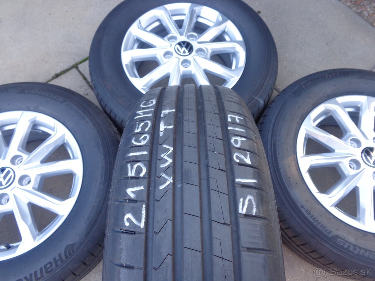 5x120 R16 VW Multivan Transporter Caravelle letne 215/65R16C - 11