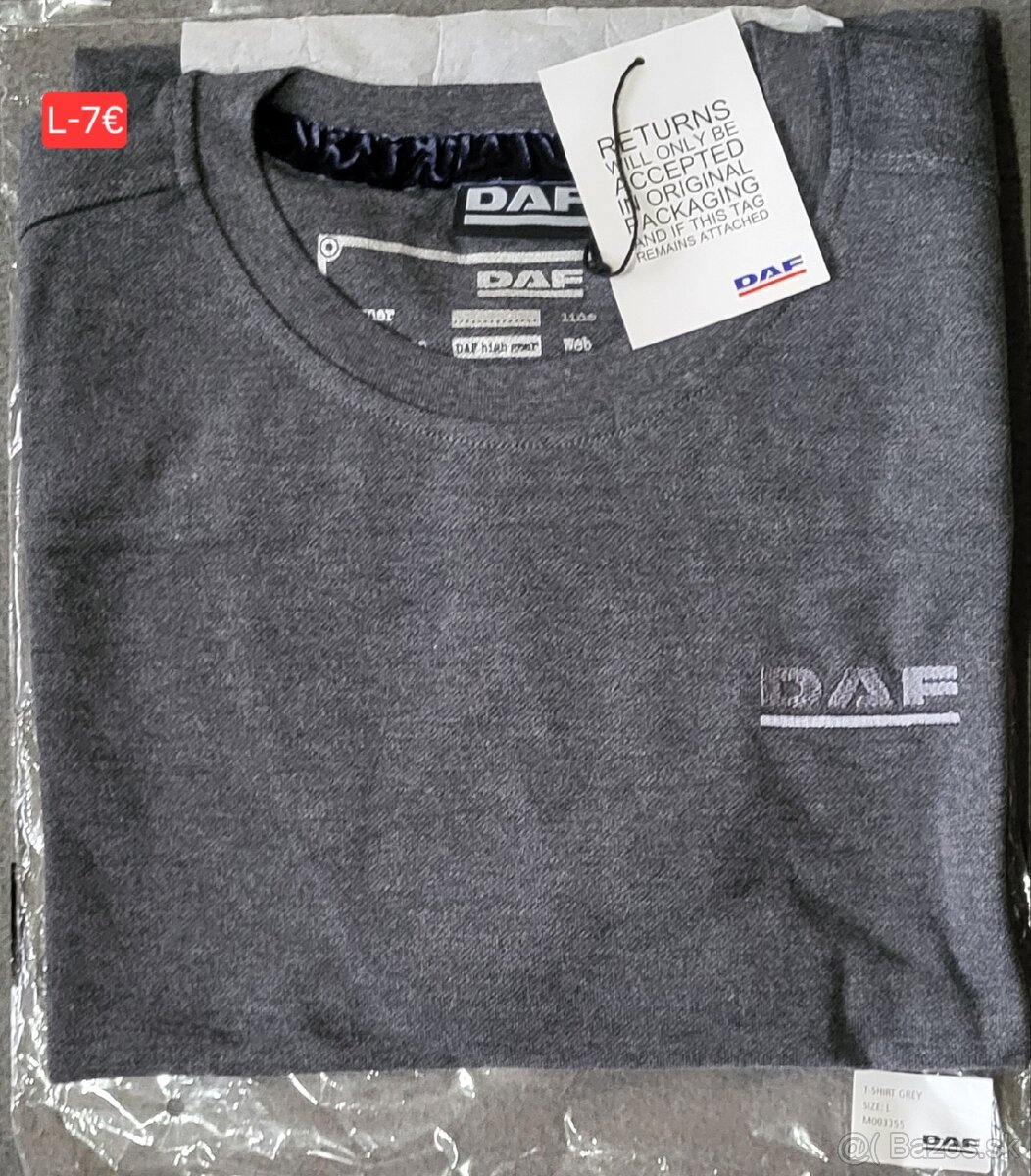Predám tričká Nové DAF spolu 200eur - 11