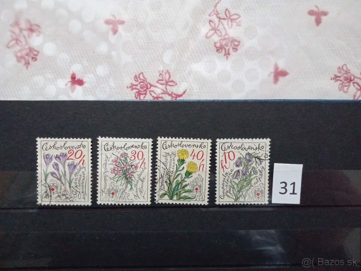 Poštové známky č.434 - ČESKOSLOVENSKO II. - 20 sérií - 11