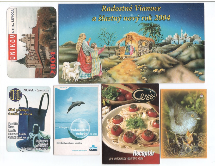 Staré vreckové kalendáriky - 11