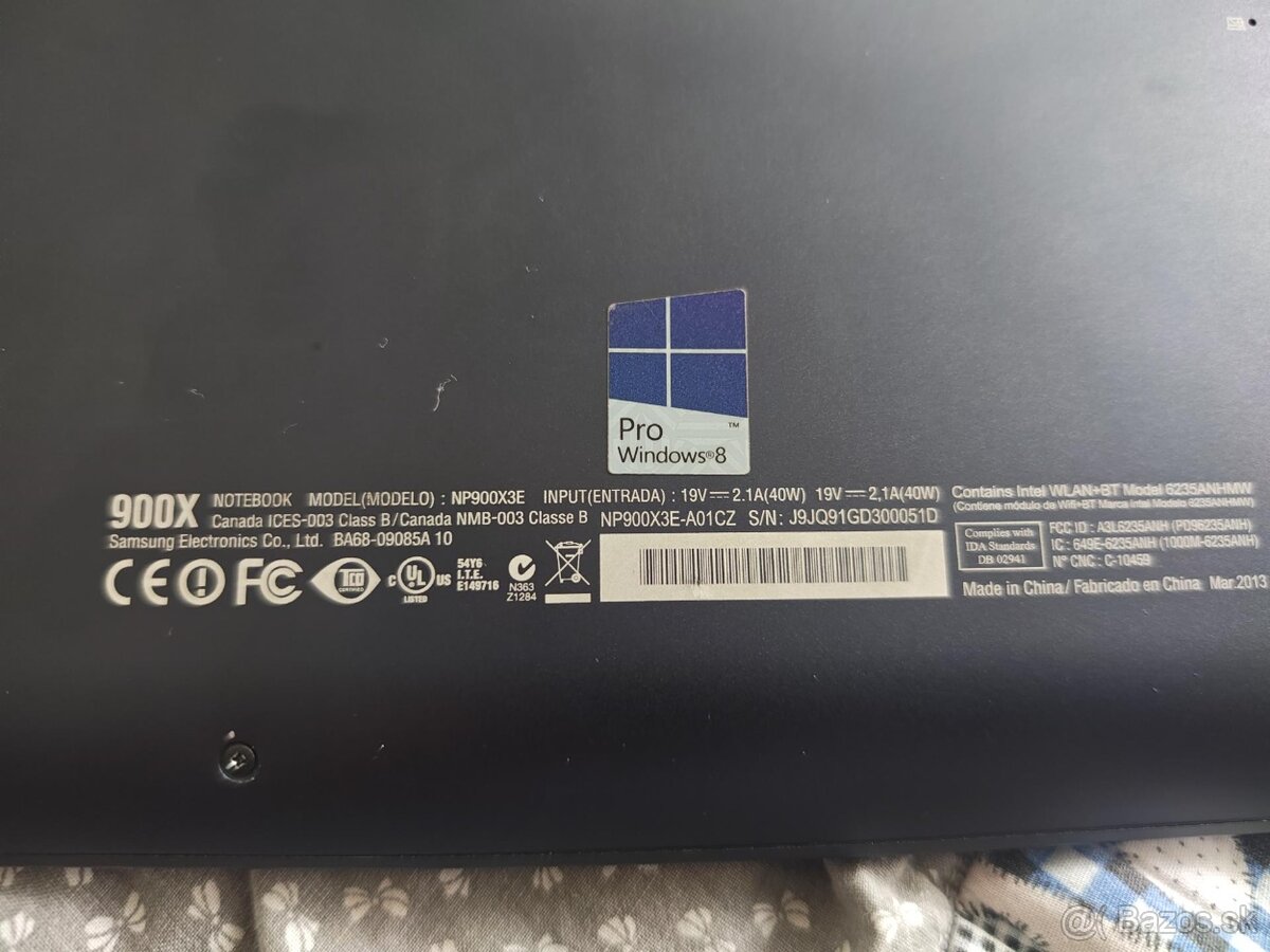 Ultrabook Samsung NP900X3E - 11