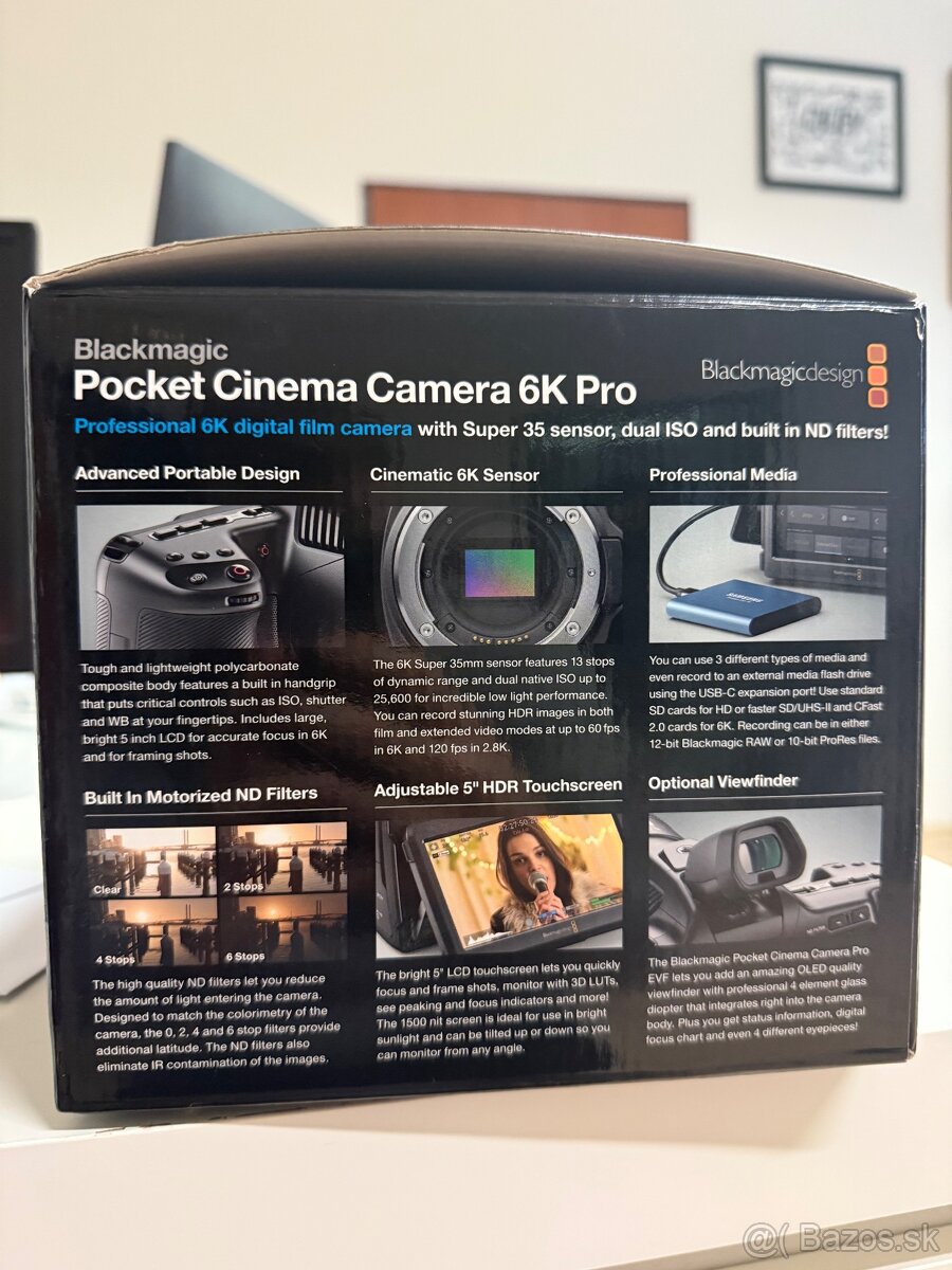 BLACKMAGIC Pocket Cinema Camera 6K PRO - 11