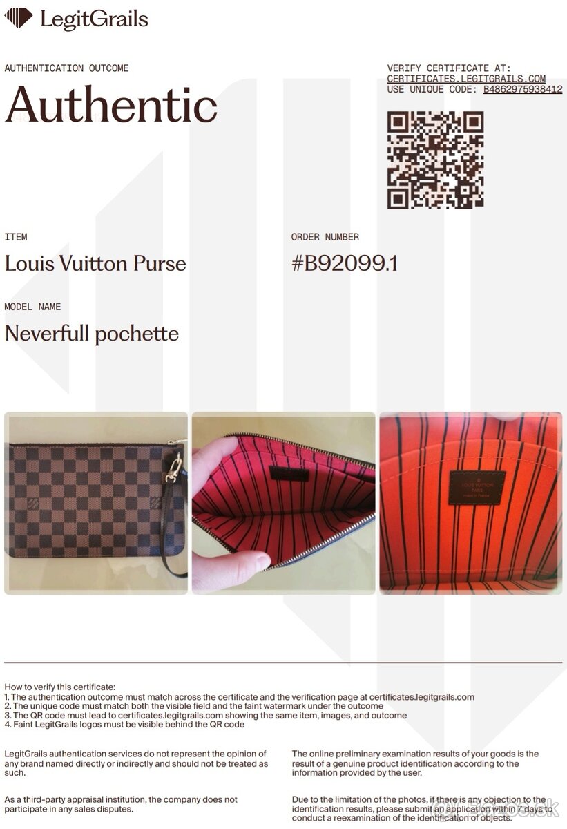 Louis vuitton damier ebene pochette - 11