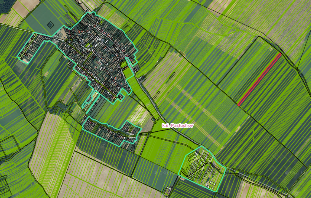 Pastuchov (Hlohovec) - 9.956 m2 ORNÁ PÔDA v komasácii - 11