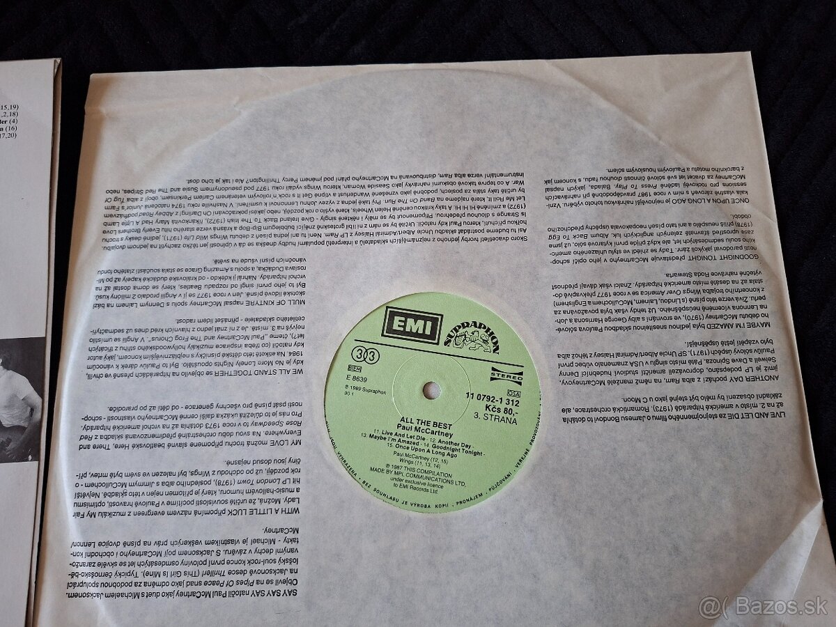 Predam LP od The beatles vydania z 90 rokov - 11