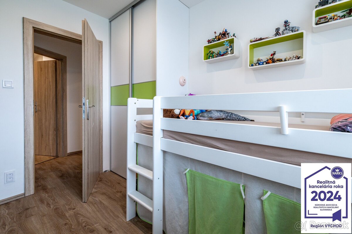 3 izbový byt s loggiou - Košice, Nad jazerom, ul. Meteorova - 11