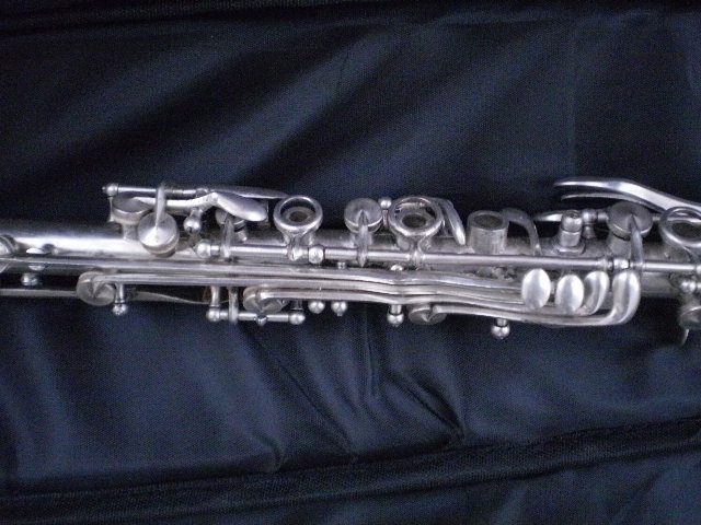 Kovový klarinet SILVERTONE - USA - 11