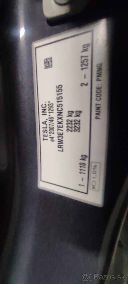 Tesla Model 3 Long Range 82kWh AWD, dual motor 20 745 € Mož - 11