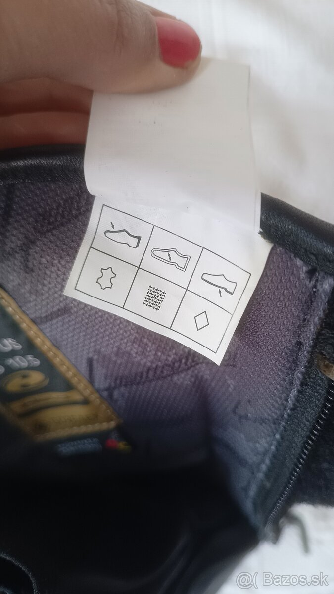 panske kozene moto cizmy HELD Annone GTX vibram - 11