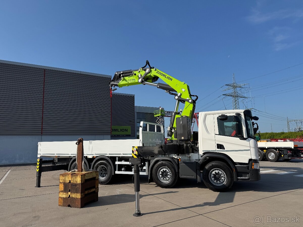 Scania s hydraulickou rukou - 11